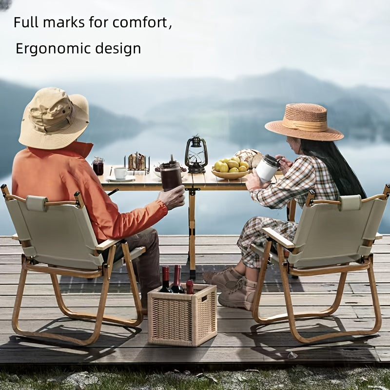 Portable Folding Leisure Chair for Outdoor Fishing Beach Picnic Camping