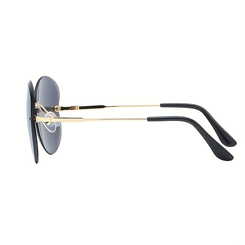 Boys Girls Teen Rimless Sunglasses Sun Protection Casual Accessory