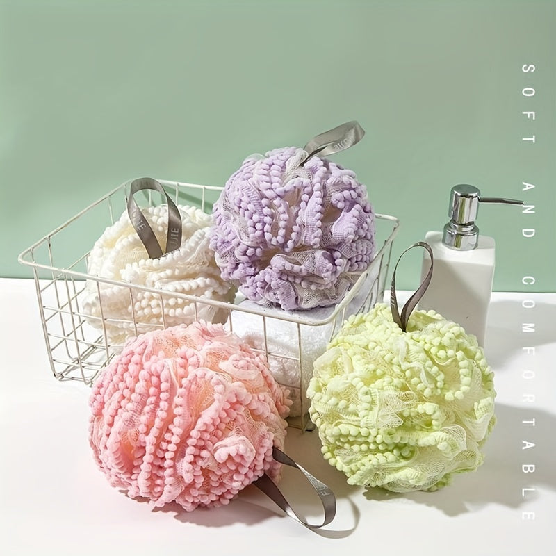 Soft Female Bath Flower Bubble Bath Ball