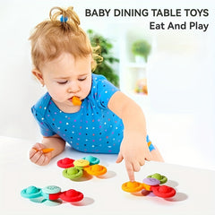 Cartoon Animal Silicone Spinner Toy - Educational Learning Tool