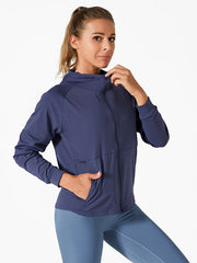 Women's Lightweight Workout Jacket for Yoga & Running