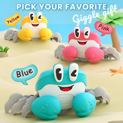 Electronic Sensing Toy Crab with Music and Crawling