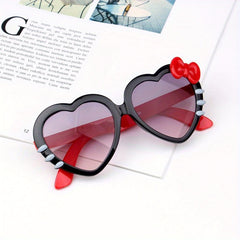 Y2K Heart Frame Sunglasses UV Protection for Summer Party