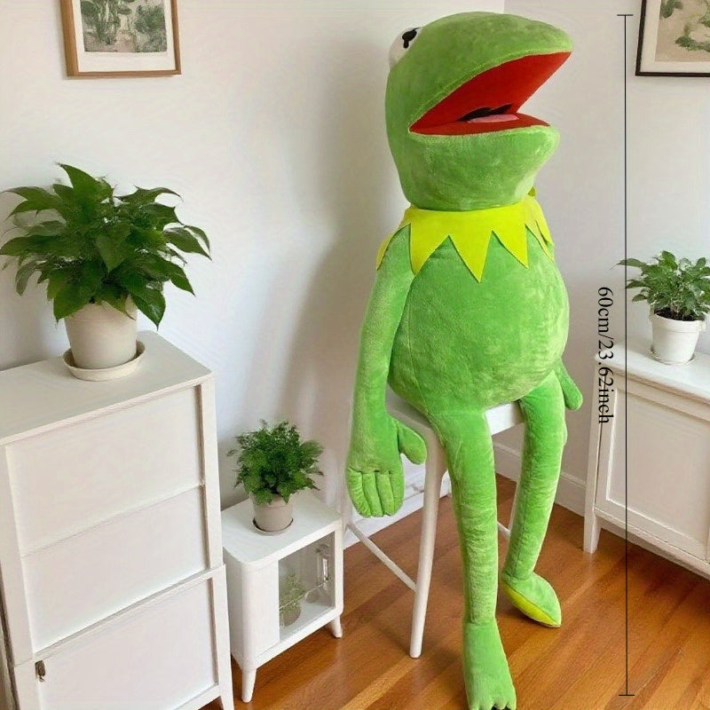 Green Frog Animation Plush Hand Puppet