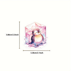 50pcs Ice And Snow World Waterproof Stickers for Cup Guitar Luggage Phone Case