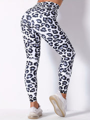 Leopard Print Yoga Leggings for Women - Slimming and Hip Lifting