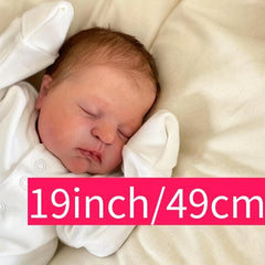 19in Cloth Body Hand-rooted Hair Doll Xmas Gift