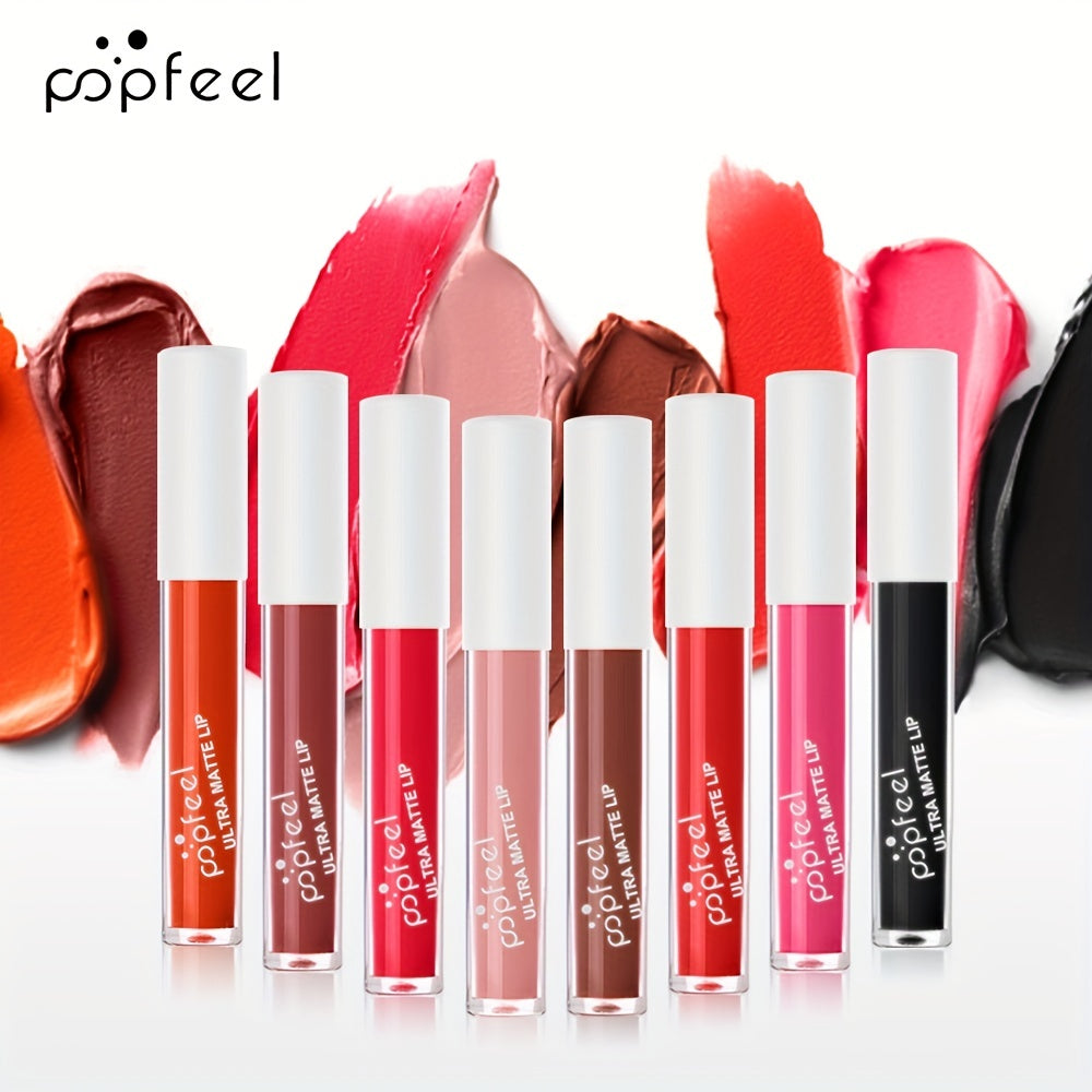 8pcs Lip Gloss Set Candy Summer Matte Lip Makeup