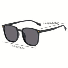 Square Frame Retro Style Men's Sunglasses