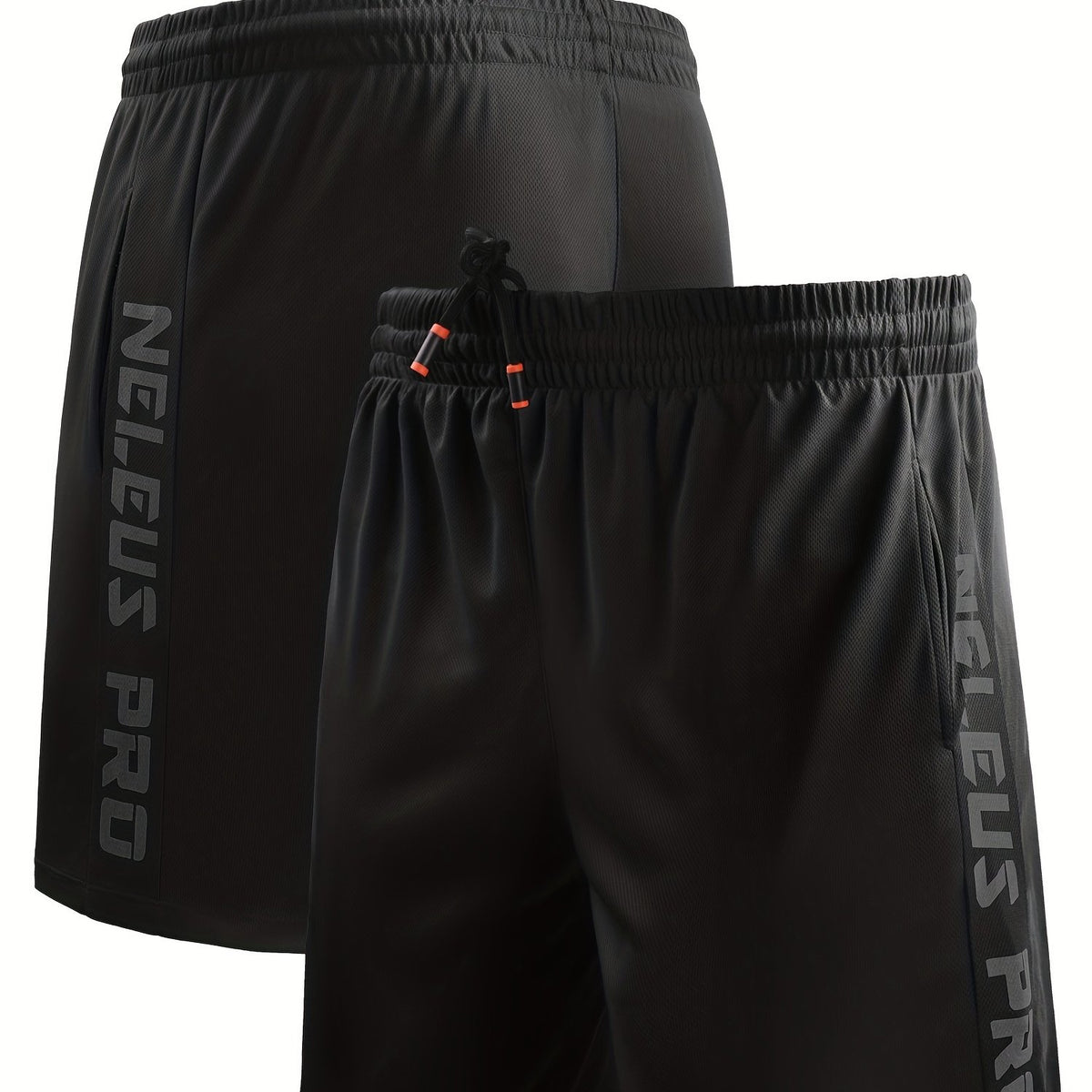 Men's Side Letter Pattern Rapid Dry Shorts