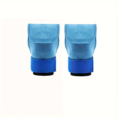 Strength Training Cowhide Palm Guard Weightlifting Wrist Guard Gloves
