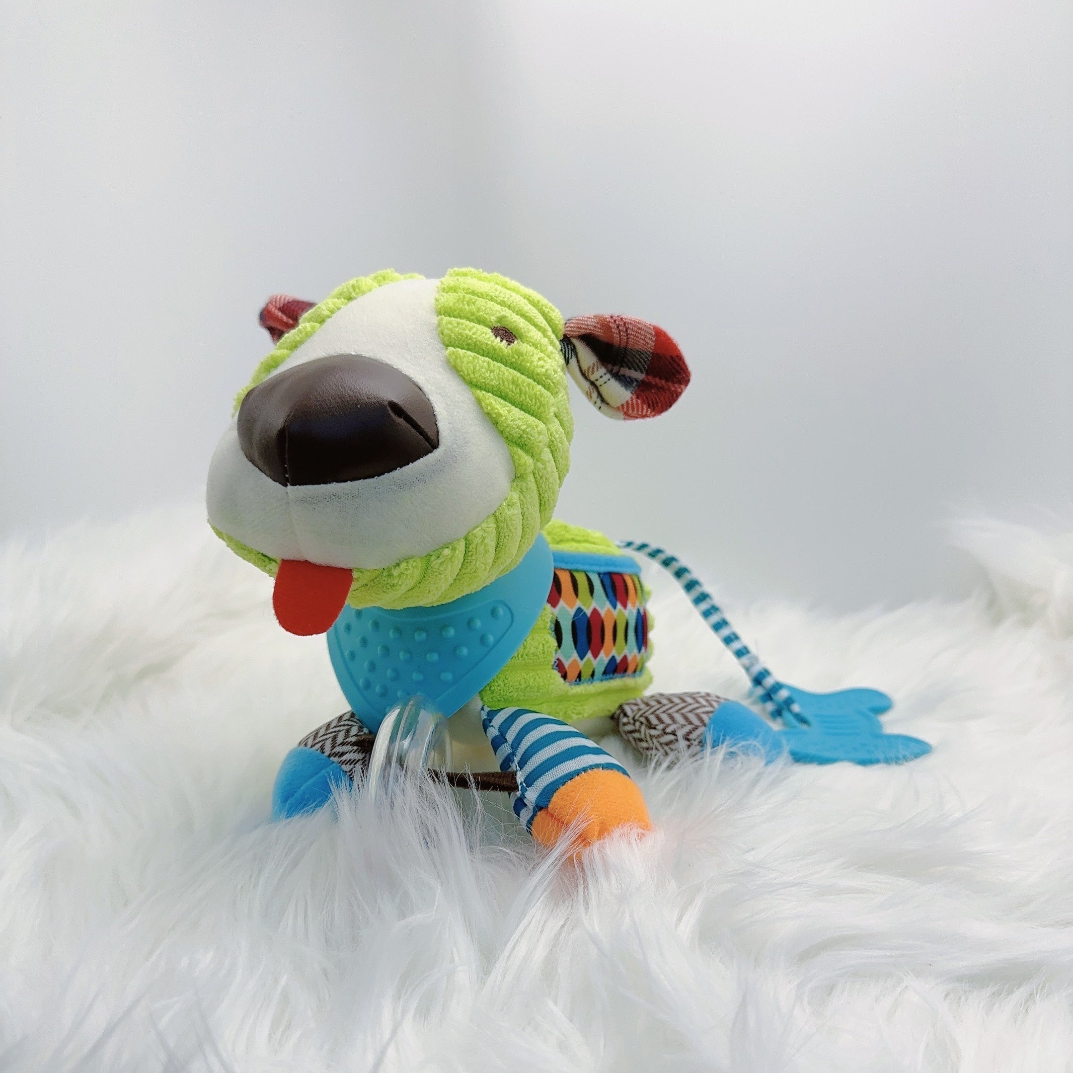 Baby Puppet Toy Label Coaxing Sleep And Gnawing Accompanying Doll