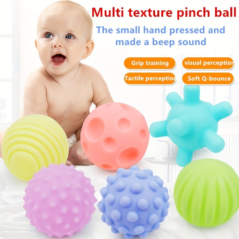 Soft Rubber Ball Baby Toy Water Spray Knead Ball