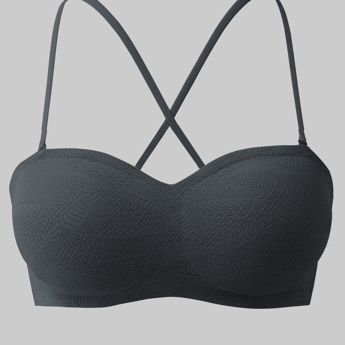 Soft Stretch Bandeau Bra Strapless Comfy Women's Lingerie