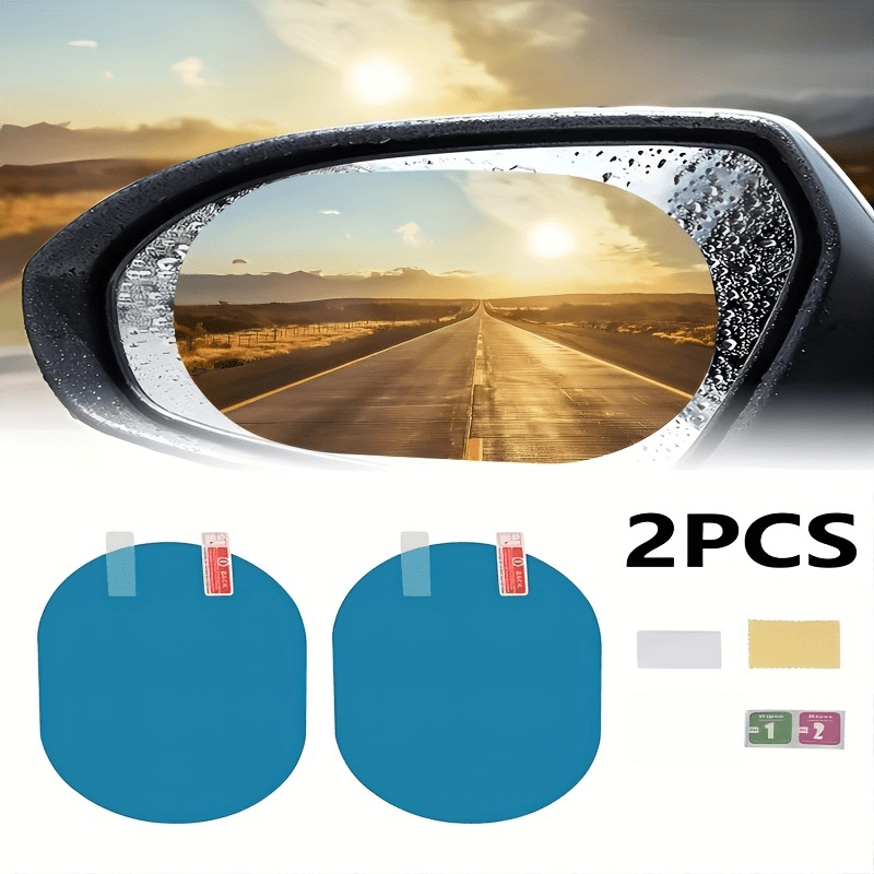 Car Rearview Mirror Rainproof Film Waterproof Anti Fog Film