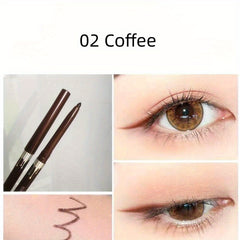 Silky Waterproof Inner Eyeliner Gel Pen & Eyebrow Pencil Brown