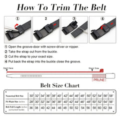 Men's Automatic Buckle Leather Belt All Match Men's Belts