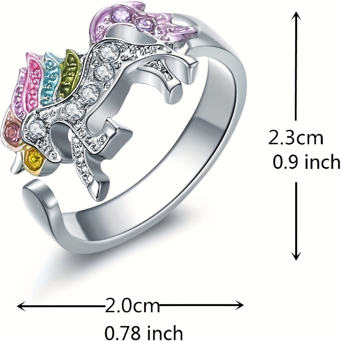 Adjustable Metal Crochet Ring Yarn Guide Finger Holder Thimble