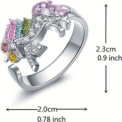 Adjustable Metal Crochet Ring Yarn Guide Finger Holder Thimble