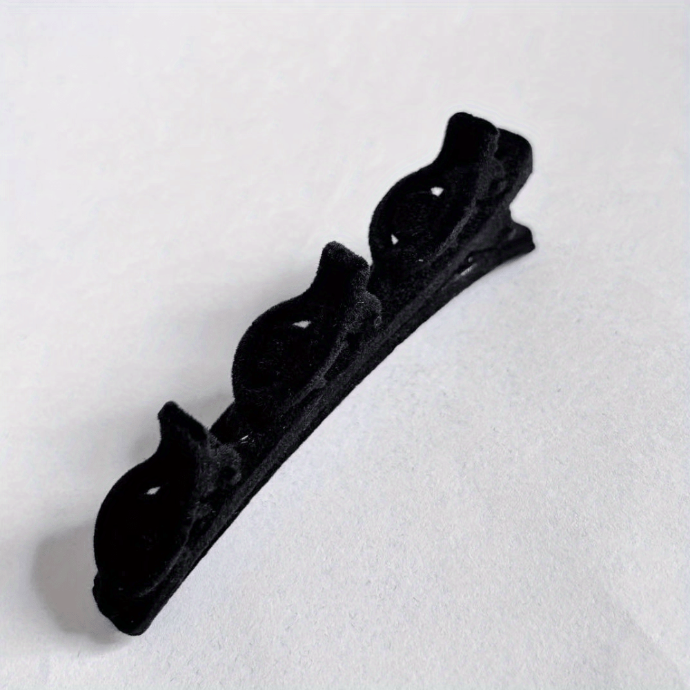 Flocking Braiding Hair Clip for Women Girls