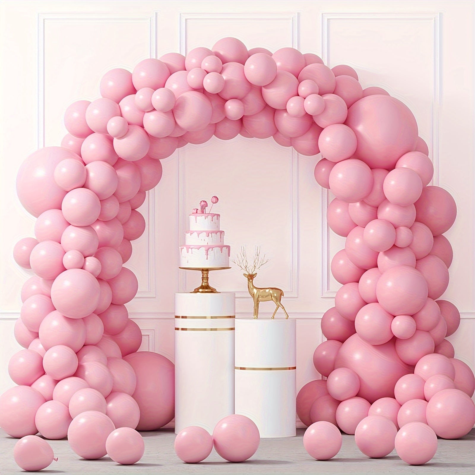 Matte Balloons Wreath Arch Set | 149pcs Latex Balloons Wedding Party Decor