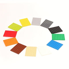 6x8 Building Block Base ABS Material DIY Stacking Toy Set