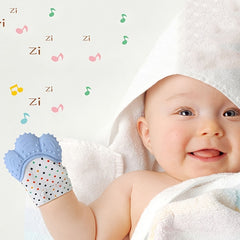 Anti-bite Gloves Silicone Molars for Baby Teething Relief