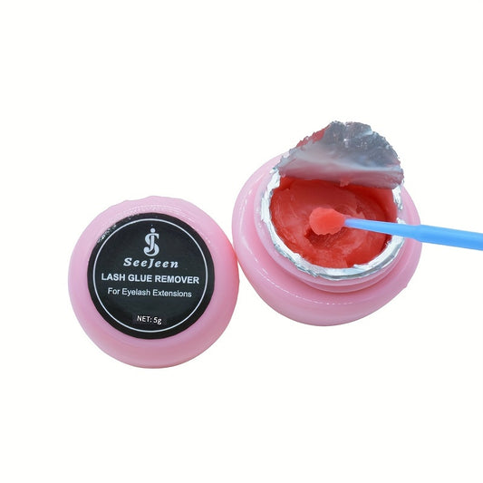 Jeen Eyelash Glue Remover Cream 5g Strawberry Flavor