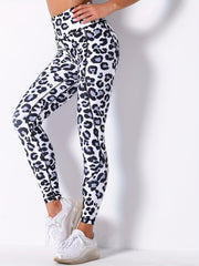 Leopard Print Yoga Leggings for Women - Slimming and Hip Lifting