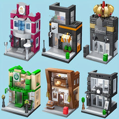 Mini Bricks Bread Shop Building Blocks Set