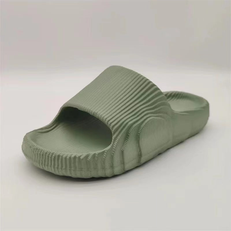 Men's Cloud Slides Pillow Slippers Open Toe Shoes Indoor Outdoor Non-Slip