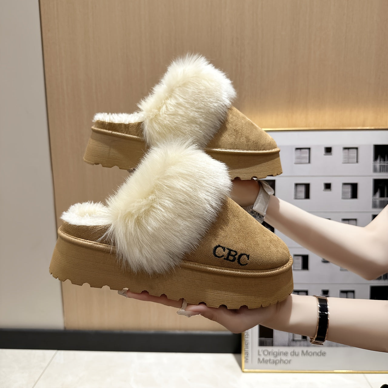 Women's Plush Lined Snow Boots for Fall & Winter