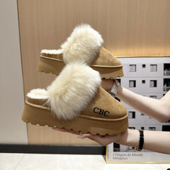 Women's Plush Lined Snow Boots for Fall & Winter