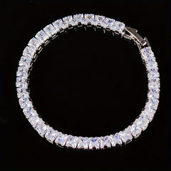 Zircon Tennis Bracelet for Women - Anniversary Gift Jewelry