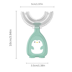 Soft Silicone U Shaped Toothbrush for Kids