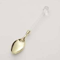 Crystal Handle Coffee Spoon Stirring Dessert Tea Tableware Kitchen Supplies
