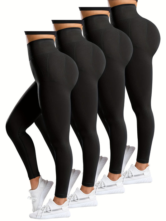 High Waist Sports Leggings High Stretch Yoga Pants