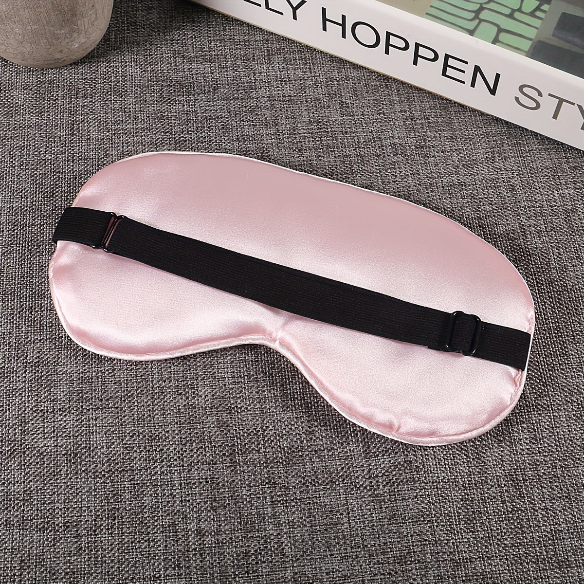 Soft Pink Bridal Sleep Mask for Bridesmaid