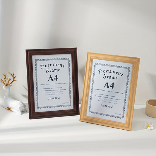 Wooden Photo Frame A4 Hanging Wall Picture Frame