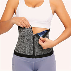 Sauna Sweat Waist Trimmer Body Shaper Waist Trainer Tummy Control