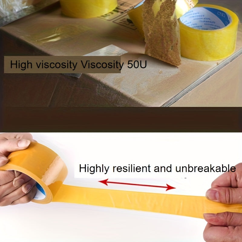 High Viscosity Transparent Sealing Tape - Large Volume