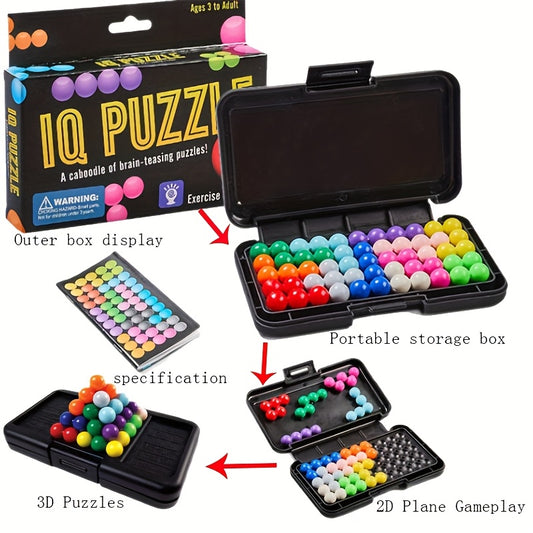 Smart Magic Beads Hand Eye Coordination Practice Beginner Puzzle Game