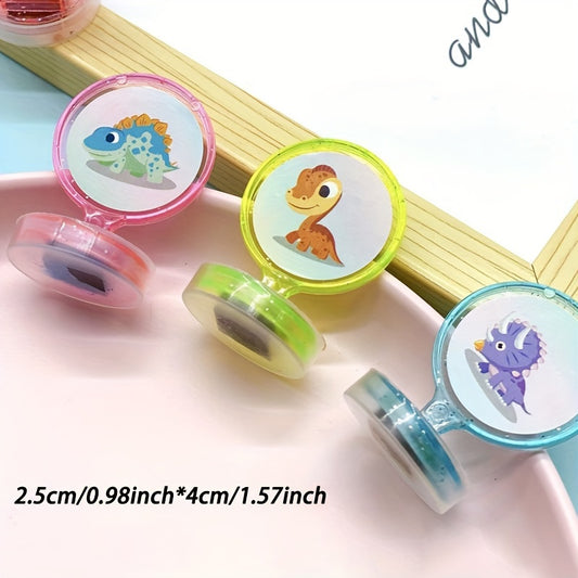 15pcs Kids Animal Dinosaur Seal Stamp Creative Toy Random