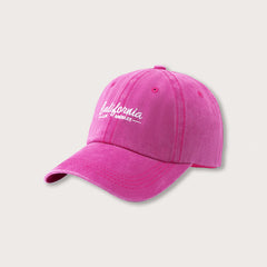 'California' Distressed Baseball Cap