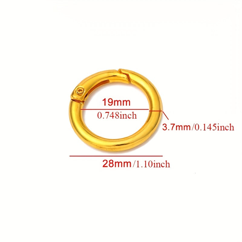 Stainless Steel Smooth Round Clip Earrings for Men