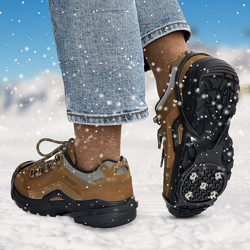 Non-slip Clamp Nails Ice Shoe Nails with 5 Teeth for Hiking Skiing