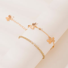 Butterfly Charm Bracelet Set