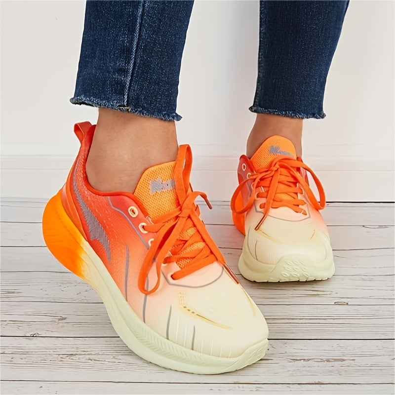 Ombre Non Slip Running Shoes Casual Sneakers