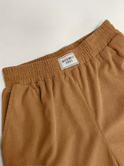 High Waist Corduroy Wide Leg Pants