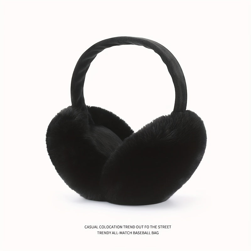 Foldable Earmuffs for Cycling in Autumn and Winter
